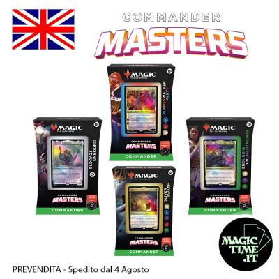Commander Masters - SET 4 Mazzi in Inglese - Prevendita